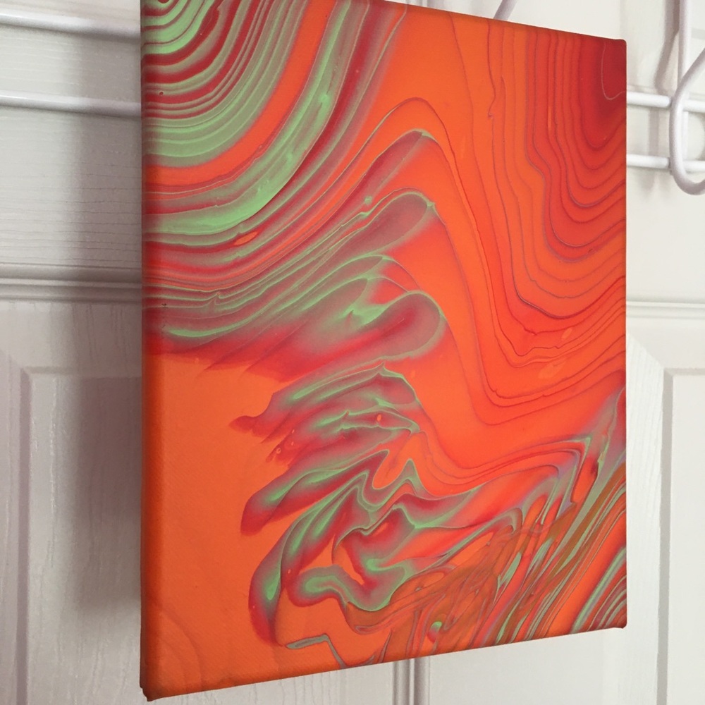 8”x10” Abstract Painting - Picture 5 of 7